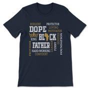 Dope Black Father T-Shirt