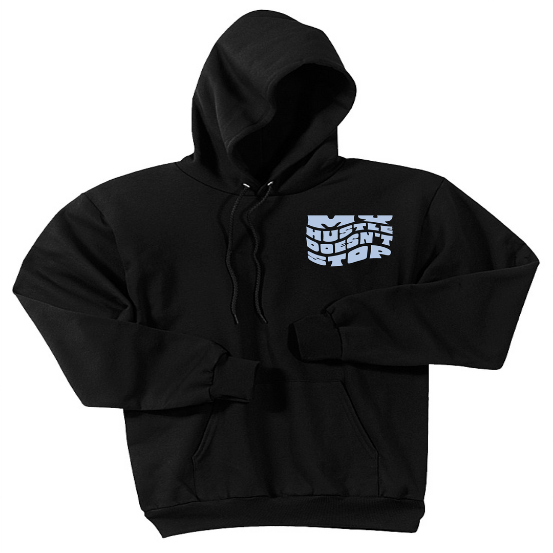 Hustle Doesn't Stop Hoodie – Rilexa Apparel Hustle Doesn't Stop Hoodie – Rilexa Apparel